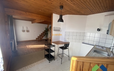 Vente appartement rénové , type studio duplex vendu avec une cave
